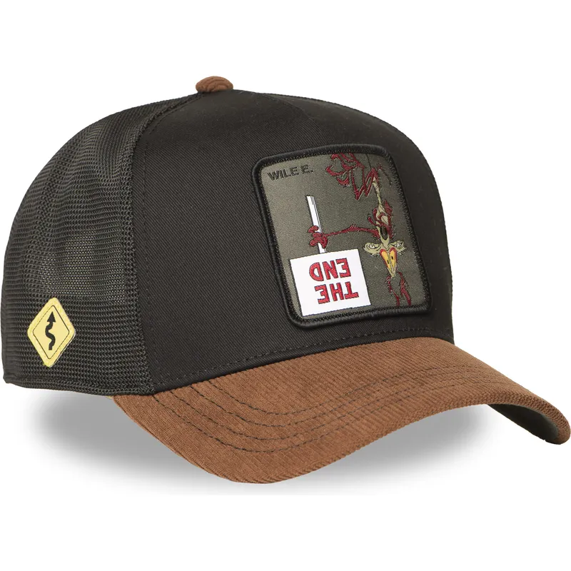 kepure-islenkta-juoda-snapback-loo12-wi2-kojotas-looney-tunes-capslab