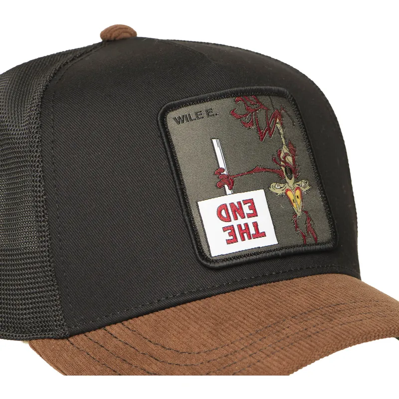 kepure-islenkta-juoda-snapback-loo12-wi2-kojotas-looney-tunes-capslab