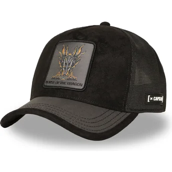 Cap išlenkta black snapback House Of The Dragon HOD DRA Juego Game of Thrones Capslab