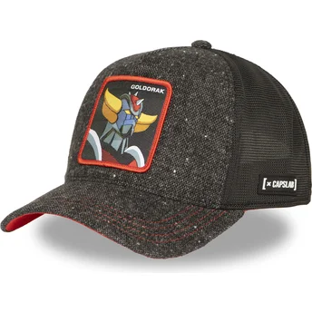 Czarna czapka trucker Robot Grendizer Goldorak GOL6 ROB Robot Grendizer od Capslab