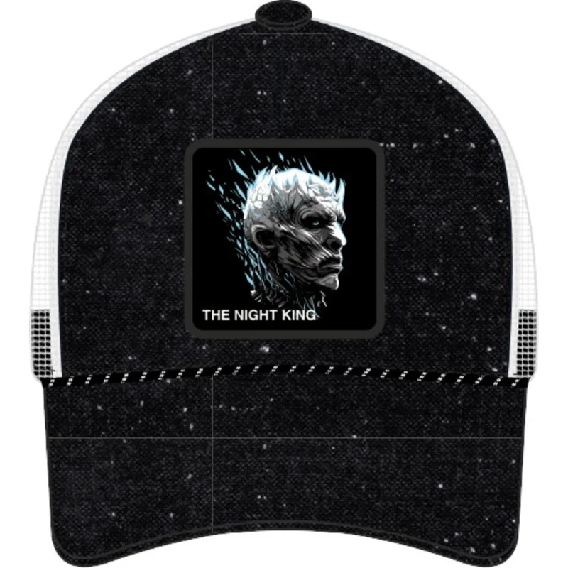 kepure-islenkta-vilkikas-juoda-snapback-rey-de-la-noche-got-nig-juego-naktinis-karalius-game-of-thrones-capslab