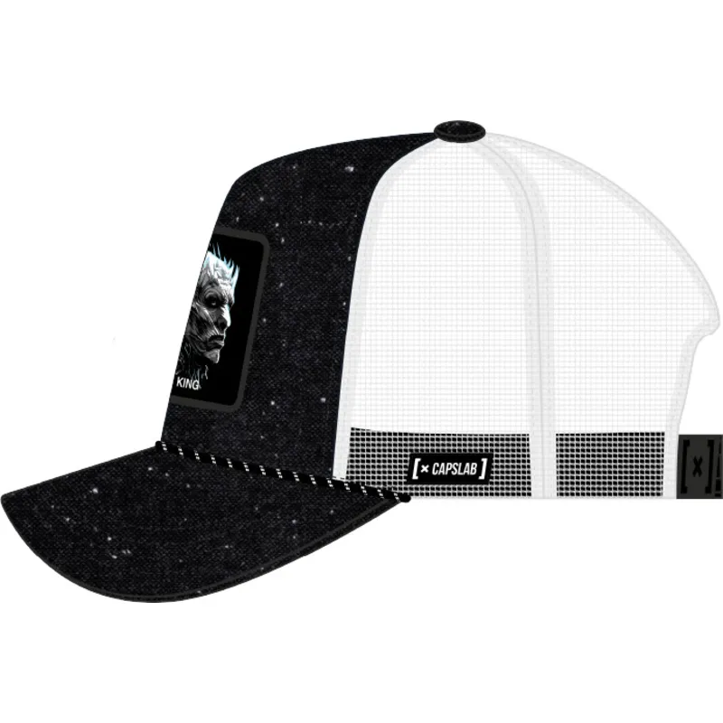 kepure-islenkta-vilkikas-juoda-snapback-rey-de-la-noche-got-nig-juego-naktinis-karalius-game-of-thrones-capslab