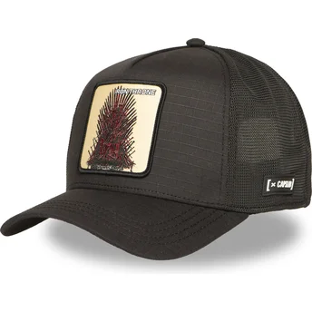 Cap išlenkta black snapback Trono de Hierro GOT IRO Juego Iron Throne Game of Thrones Capslab