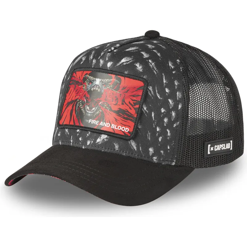 cap-islenkta-black-snapback-dracarys-fire-and-blood-got-blo-juego-dracarys-game-of-thrones-capslab