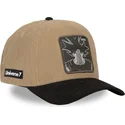 gorra-curva-marron-y-negra-snapback-son-goku-dbs7-uni-dragon-ball-de-capslab