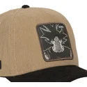 gorra-curva-marron-y-negra-snapback-son-goku-dbs7-uni-dragon-ball-de-capslab