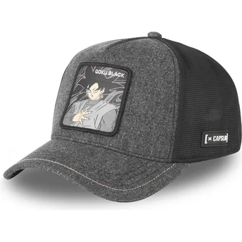 Kepurė išlenkta vilkikas juoda snapback Goku Black DBS7 BLA Dragon Ball Goku Black Dragon Ball Capslab