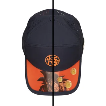 Cap išlenkta navy blue adjustable strap Son Goku Dragon Ball Capslab