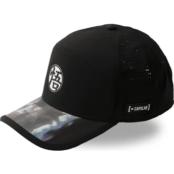 Cap išlenkta black adjustable strap Son Goku Dragon Ball Capslab