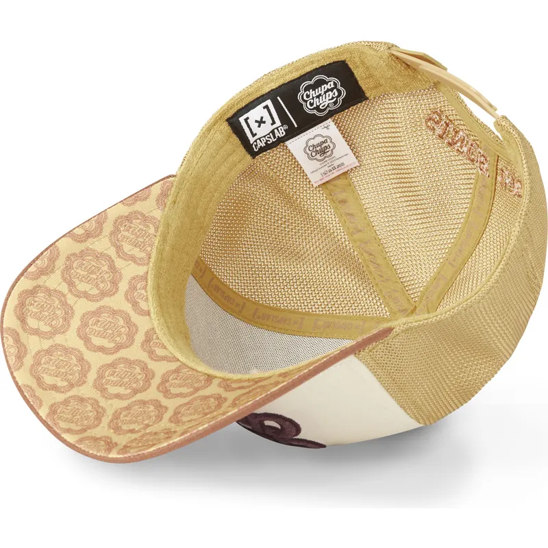 kepure-islenkta-ruda-snapback-cc3-chu-chupa-chups-capslab
