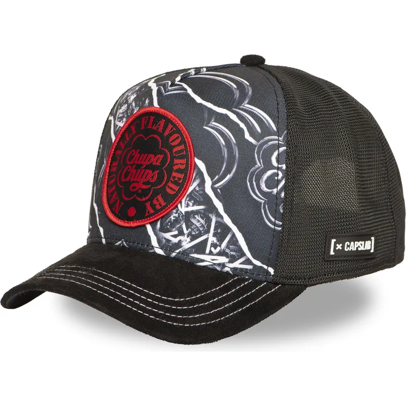 kepure-islenkta-juoda-snapback-cc3-nig-chupa-chups-capslab