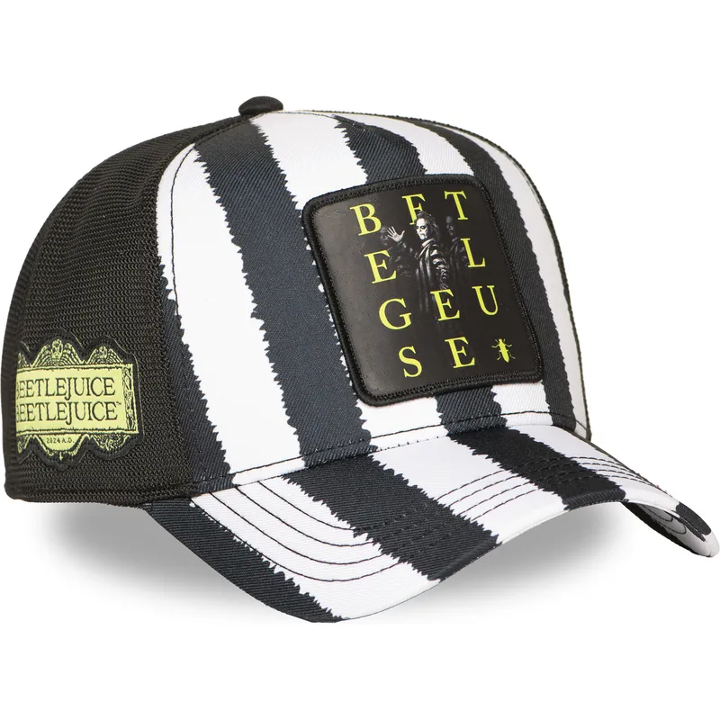 kepure-islenkta-juoda-snapback-btj-str-beetlejuice-capslab