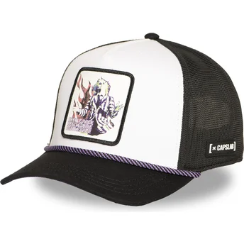 Czapka trucker czarno-biała Beetlejuice BTJ BEE Beetlejuice od Capslab