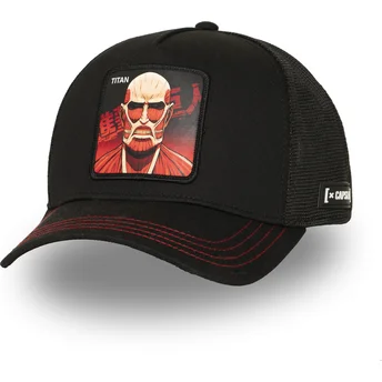 Czarna czapka trucker Titán Colosal AOT2 TIT Attack On Titan od Capslab