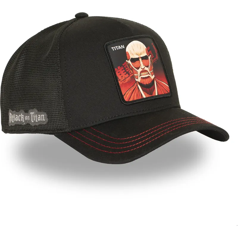cap-islenkta-black-snapback-colossal-titan-attack-on-titan-capslab