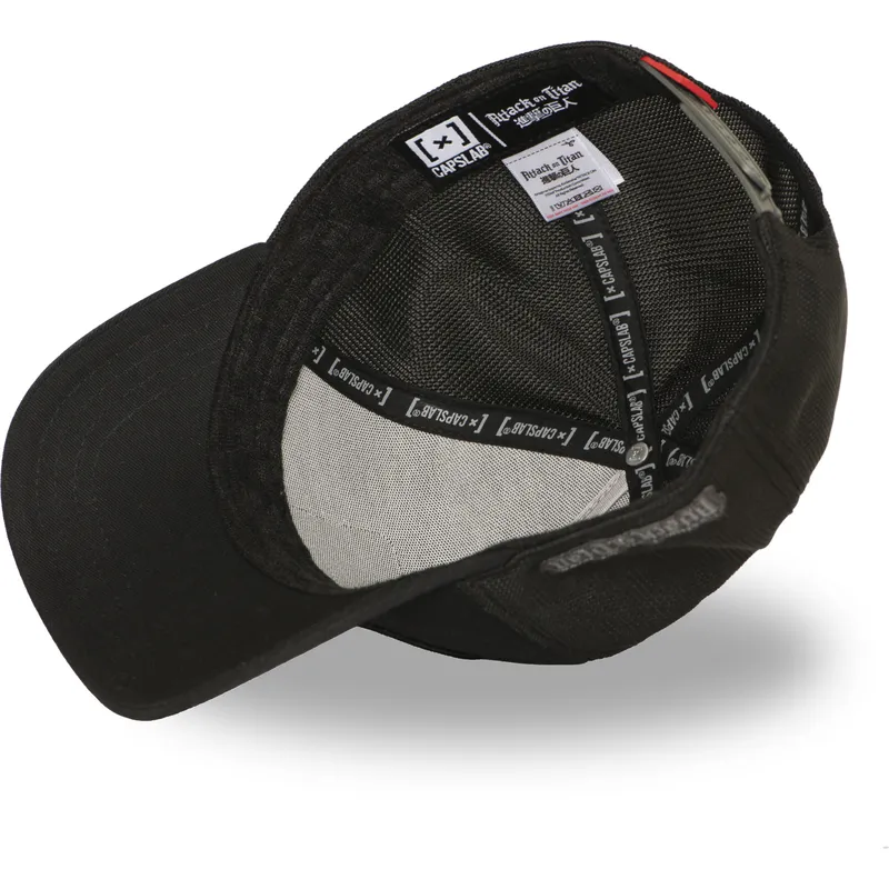 cap-islenkta-black-snapback-colossal-titan-attack-on-titan-capslab