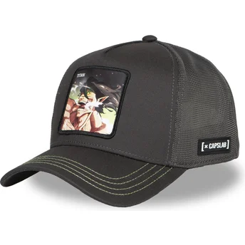 Kepurė išlenkta pilka snapback Atakos Titanas Attack On Titan Capslab