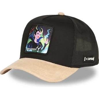 Czapka truckerka czarno-brązowa Maleficent Dark Power SP PRI3 Disney od Capslab