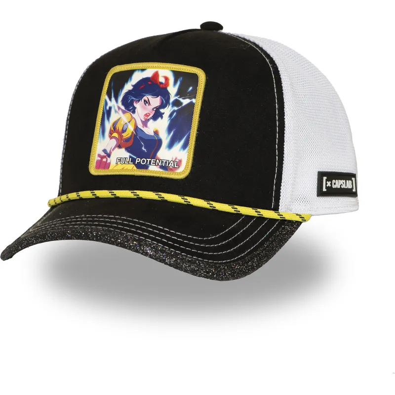 cap-islenkta-black-snapback-snow-white-disney-capslab cap-islenkta-black-snapback-snow-white-disney-capslab