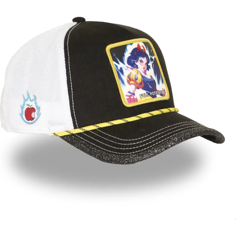 cap-islenkta-black-snapback-snow-white-disney-capslab cap-islenkta-black-snapback-snow-white-disney-capslab