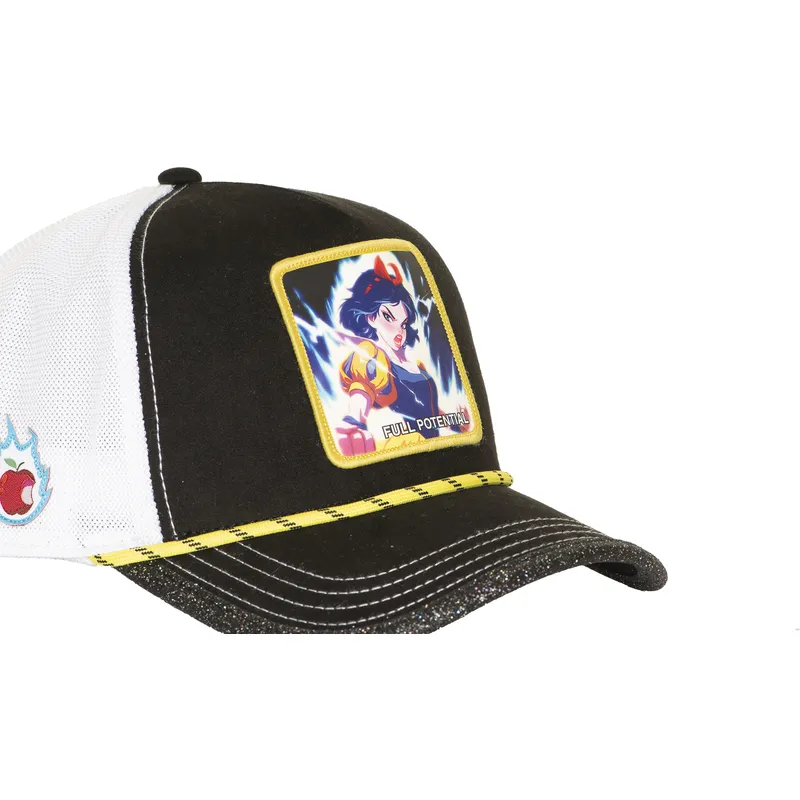 cap-islenkta-black-snapback-snow-white-disney-capslab cap-islenkta-black-snapback-snow-white-disney-capslab