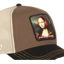 czapka-trucker-brazowo-czarna-mona-lisa-pump-up-the-volume-fam-mon-famous-od-capslab