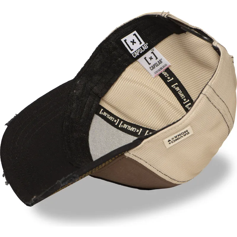 czapka-trucker-brazowo-czarna-mona-lisa-pump-up-the-volume-fam-mon-famous-od-capslab