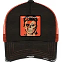 czarna-i-pomaranczowa-czapka-trucker-david-bowie-dead-stars-still-burn-fam-dea-famous-od-capslab