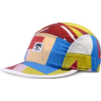 Czapka z daszkiem wielokolorowa regulowana Geometric Bright Soft FC od Djinns