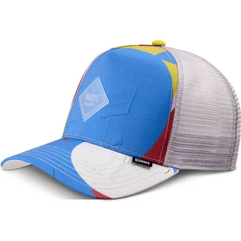Czapka trucker wielokolorowa Geometric Bright HFT od Djinns