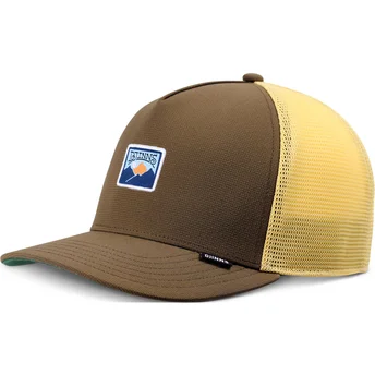 Zielona czapka trucker Seersoftmesh HFT od Djinns