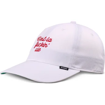 Cap išlenkta white adjustable strap Djinns