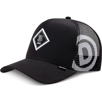 Kepurė išlenkta juoda snapback Big RipStop HFT Djinns