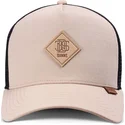 czapka-trucker-bezowo-czarna-plainlace-hft-od-djinns