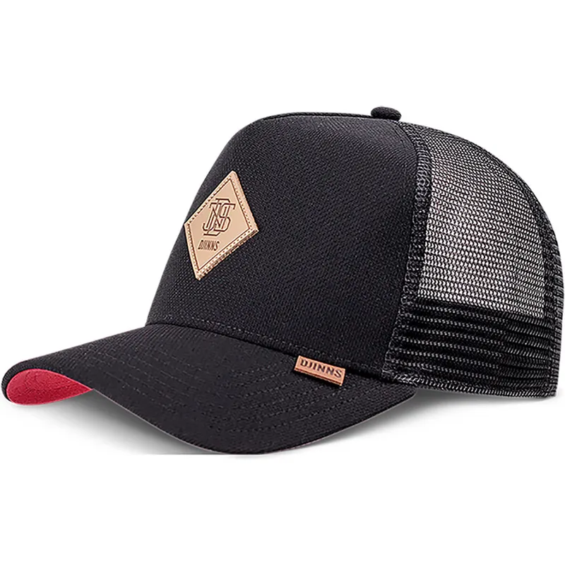 kepure-islenkta-juoda-snapback-plainlace-hft-djinns