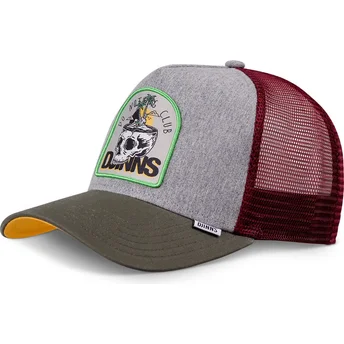 Djinns Scull Do Nothing Club HFT Multicolor Trucker Hat