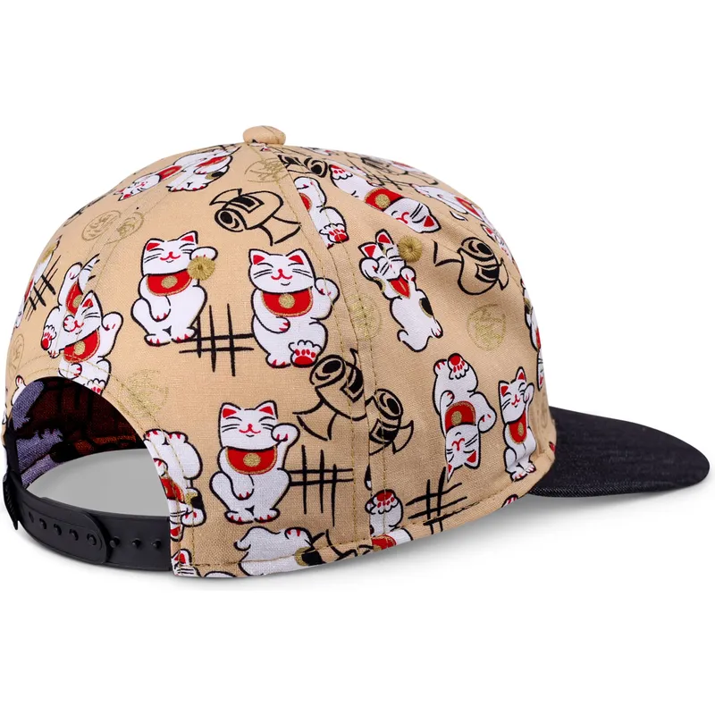 cap-plokscia-beige-snapback-vaikams-djinns cap-plokscia-beige-snapback-vaikams-djinns