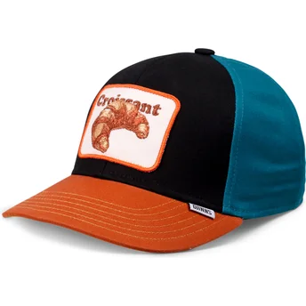 Czapka z daszkiem wielokolorowa snapback dla chłopca Food Croissant Basic od Djinns