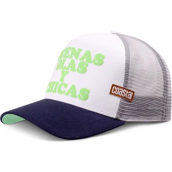 Czapka trucker multicolor Buenas Olas Y Chicas HFT od Coastal