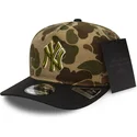 kepure-islenkta-kamufliazas-reguliuojama-juostele-19twenty-brushed-cotton-three-looms-duck-new-york-yankees-mlb-new-era