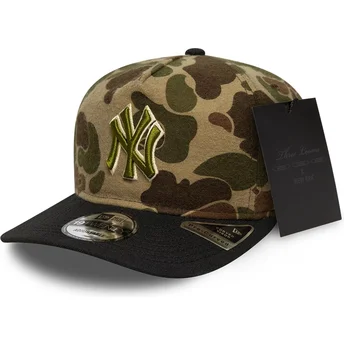 Cap išlenkta camouflage adjustable strap 19TWENTY Brushed Cotton Three Looms Duck New York Yankees MLB New Era