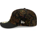 czarna-zakrzywiona-czapka-59fifty-low-profile-floral-cord-three-looms-printed-corduroy-new-york-yankees-mlb-od-new-era
