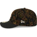 kepure-islenkta-juoda-priglundantis-59fifty-low-profile-floral-cord-three-looms-printed-corduroy-chicago-white-sox-mlb-new-era