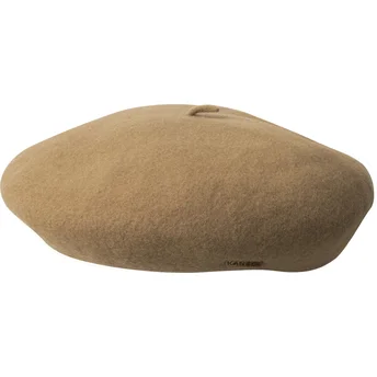Beret beżowy Anglobasque Camel od Kangol