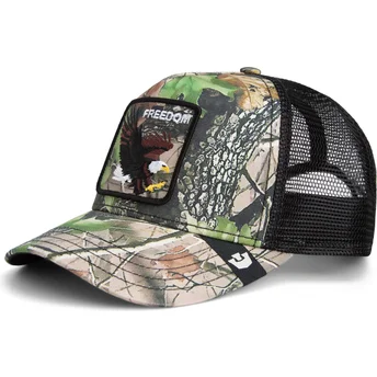 Goorin Bros. Eagle Freedom Camouflage Seasonal Real Tree The Farm Camouflage Trucker Hat