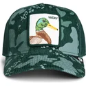 czapka-trucker-zielona-kaczka-lucky-duck-corduroy-camo-the-farm-od-goorin-bros