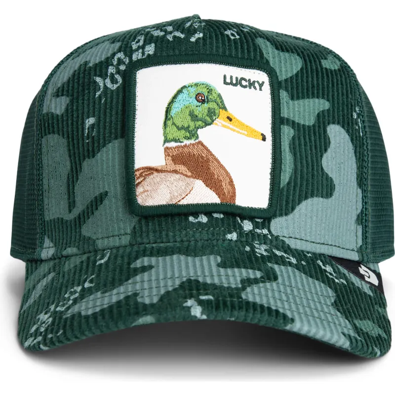 kepure-islenkta-zalia-snapback-lucky-duck-corduroy-camo-the-farm-goorin-bros