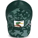 czapka-trucker-zielona-kaczka-lucky-duck-corduroy-camo-the-farm-od-goorin-bros