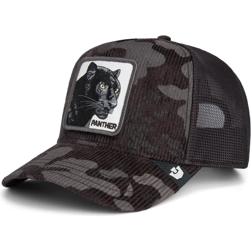 czapka-trucker-czarna-pantera-panther-corduroy-camo-the-farm-od-goorin-bros