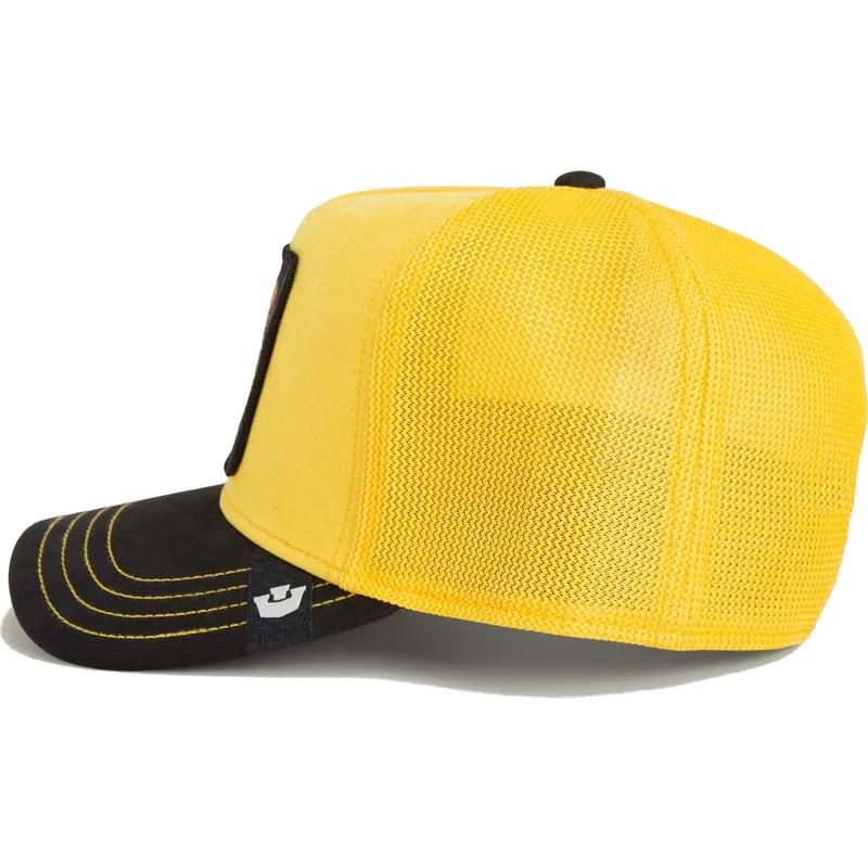 kepure-islenkta-geltona-snapback-mighty-lion-suede-the-farm-goorin-bros